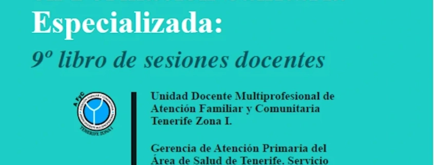 Portada 9º libro sesiones