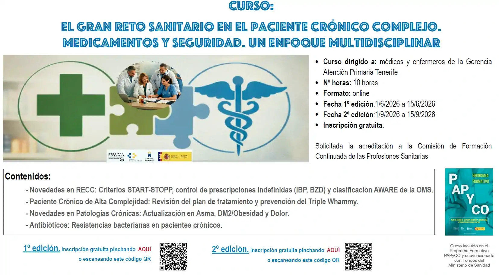 Cartel del curso